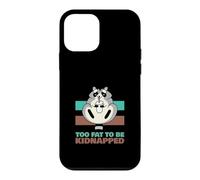 Too Fat To Be Kidnapped (Funny Raccoon Graphic) Case for iPhone 12 mini