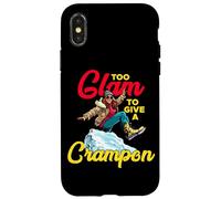 TOO GLAM TO GIVE A CRAMPON Case for iPhone X/XS