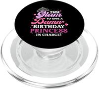 Too Glam to give a Damn Birhtday Princess in charge! PopSockets PopGrip for MagSafe