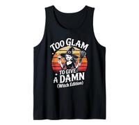 Too Glam to Give A Damn Witch Edition Tank Top