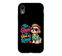 Too Glam To Give A Woof Sassy Dog Attitude Case for iPhone XR