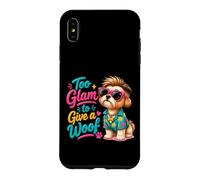 Too Glam To Give A Woof Sassy Dog Attitude Case for iPhone XS Max