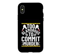 Too Glamorous To Commit Murder - Murder Mystery Dinner Case for iPhone X/XS