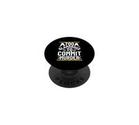 Too Glamorous To Commit Murder - Murder Mystery Dinner PopSockets Adhesive PopGrip