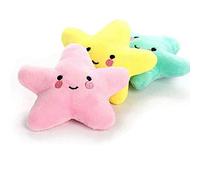 Too Goods Multifunctional Dog Chew Toy Bone,Leaking Food Toy,Squeaky Interactive Toys,Puppy Teething Dental Bone Chew Toy for Medium Large Dog (Star)