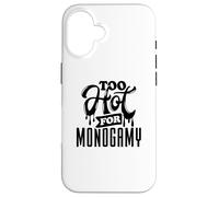 Too Hot for Monogamy, Polyamory Pride, Polyamorous Throuple Case for iPhone 16