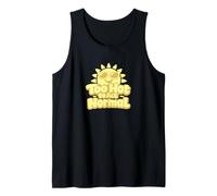 Too Hot to Act Normal Funny Summer Sun Quote Tank Top