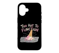 Too Hot To Function Summer Heatwave Enthusiast Case for iPhone 16