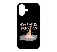 Too Hot To Function Summer Heatwave Enthusiast Case for iPhone 17