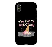 Too Hot To Function Summer Heatwave Enthusiast Case for iPhone X/XS