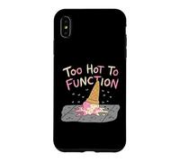Too Hot To Function Summer Heatwave Enthusiast Case for iPhone XS Max