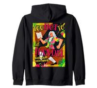 Too Hot to Handel Baroque Music Joke Zip Hoodie