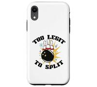 TOO LEGIT TO SPLIT Funny Bowling Bowler Pins and Ball Meme Case for iPhone XR