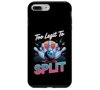 Too Legit To Split Shirt Too Ligit To Split Funny Bowling Case for iPhone 7 Plus/8 Plus