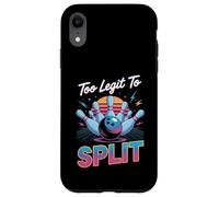 Too Legit To Split Shirt Too Ligit To Split Funny Bowling Case for iPhone XR