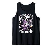 Too Magical to Be 6 Witch Skeleton Tank Top