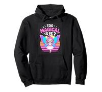 Too Magical To Be 7 Fairy Birthday Girl Pullover Hoodie
