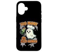 Too Many Boo Kings Chef Ghost Case for iPhone 16