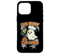Too Many Boo Kings Chef Ghost Case for iPhone 16 Pro Max