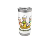Too Many Cooks Stainless Steel Insulated Tumbler