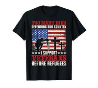 Too Many Died Defending Our Country I Support Veterans T-Shirt