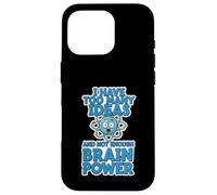 Too Many Ideas Not Enough Brain Power Funny Quote Case for iPhone 16 Pro