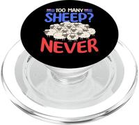 Too Many Sheep? Never New Zealand Sheep Humor PopSockets PopGrip for MagSafe