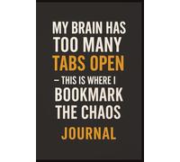 Too Many Tabs: A Journal for Overthinkers: Declutter Your Mind, One Page at a Time