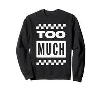 Too Much 2 Tone Ska Checkerboard Sweatshirt