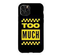 Too Much 2 Tone Ska Yellow Checkerboard Case for iPhone 11 Pro