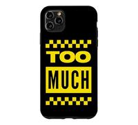Too Much 2 Tone Ska Yellow Checkerboard Case for iPhone 11 Pro Max