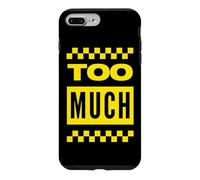 Too Much 2 Tone Ska Yellow Checkerboard Case for iPhone 7 Plus/8 Plus