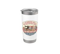 Too Much Fabric Sewing Quilting Lover Funny Quilter Joke Fun Stainless Steel Insulated Tumbler