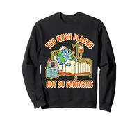 Too Much Plastic Not Fantastic Recycle Plastic Earth Day Sweatshirt