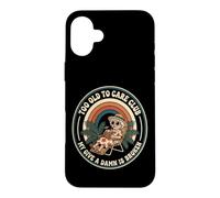 Too Old To Care Club My Give A Damn Is Broken Graphic Case for iPhone 16 Plus