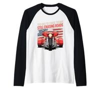 Too Old to Chase Trends Still Chasing Roads Trike Triker Raglan Baseball Tee
