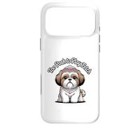 Too Posh To Play Fetch Funny Sarcastic Shih Tzu Dog Lover Case for iPhone 17 Pro Max