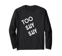 Too Shy Shy 80s Long Sleeve T-Shirt