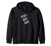 Too Shy Shy 80s Zip Hoodie