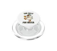 Too Silly For Water Funny Silly Goose Lemon Stand Lemonade PopSockets PopGrip for MagSafe