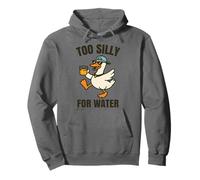Too Silly For Water Funny Silly Goose Lemon Stand Lemonade Pullover Hoodie