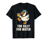 Too Silly for Water Funny Silly Goose Lemon Stand Lemonade T-Shirt