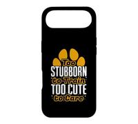 Too Stubborn To Train Too Cute To Care Griffon Owner Case for iPhone Air