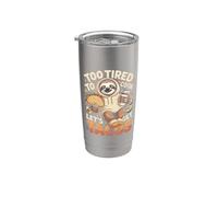 Too Tired to Cook Lets Get Tacos Sloth Taco Stainless Steel Insulated Tumbler