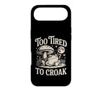 Too Tired To Croak Sleepy Frog Case for iPhone Air