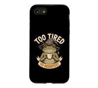 Too Tired To Manifest Coffee Frog Case for iPhone SE (2020) / 7/8