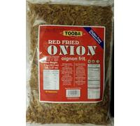 TOOBA RED FRIED ONION For all kind of Topping |GREAT FLAVOUR| 1 KG