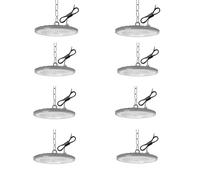 toobettp 8Pack 100W UFO LED High Bay Light, 10000LM 6000K Industrial Lamp