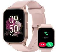 TOOBUR Smart Watch for Women, Answer/Make Calls, Alexa Built-in, Fitness Watch IP68 Waterproof/Heart Rate/Sleep Monitor/100 Sports, Step Counter, Ladies Smartwatch Compatible Android IOS