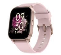 TOOBUR Smart Watch for Women, Smartwatch Compatible Android Phone and iOS Phone, Answer/Make Calls, Fitness Tracker, Heart Rate/Sleep Tracker/100 Sports/IP68 Waterproof, Light Pink
